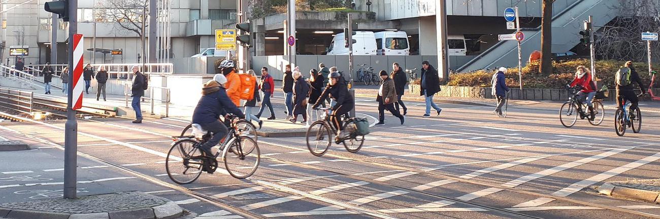 Kreuzung am Stadthaus Bonn