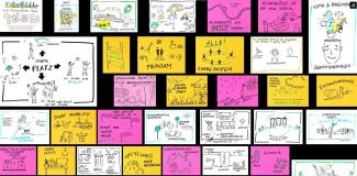 verschiedene Grafiken (Zukunftsbilder)